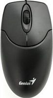 Мышь проводная GENIUS NetScroll 120 V2, оптическая, разрешение 1000 DPI, кабель 1.5 м,  черный (1/100) (31010018400)
