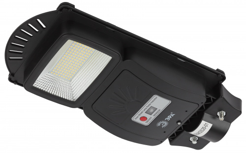 Светильник ЭРА консольный на солн. бат. SMD 20W с датч. движ. ПДУ 400 lm 5000К IP65 (6/180) (Б0046797)