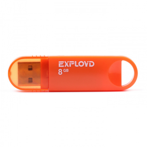 Флеш-накопитель USB  8GB  Exployd  570  оранжевый (EX-8GB-570-Orange)
