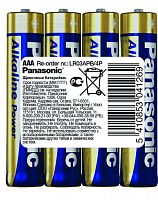 Элемент питания PANASONIC  LR03 Alkaline Power SR4 (б/б) (48/240) (УТ-00000257)
