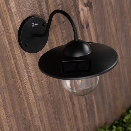 Светильник ЭРА уличный ERASF22-38 на солнечных батареях настенный Ретро 1 LED (1/4) (Б0053388) фото 12 Светильник ЭРА уличный ERASF22-38 на солнечных батареях настенный Ретро 1 LED (1/4) (Б0053388) фото 12