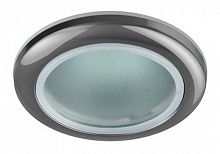Светильник ЭРА WR1 CH влагозащищенный MR16 12V/220V 50W хром (100/2400) (C0043845)