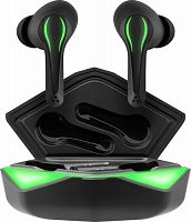 Беспроводные TWS-наушники DEFENDER CyberDots 220 игровые, Bluetooth, черные (1/60) (63220)