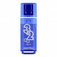 Флеш-накопитель USB 3.0  32GB  Smart Buy  Glossy  темно синий (SB32GBGS-DB)