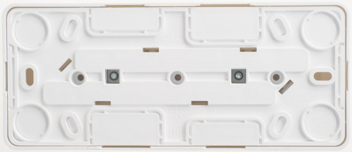 Розетка 3-м О/У ЭТЮД 16А IP20 250В без заземл. защ. шторки бел. Systeme Electric PA16-010B (1/11/88)