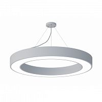 Светильник светодиодный ЭРА Geometria SPO-134-W-40K-056 Ring 56Вт 4000К 4200Лм IP40 800*80 белый подвесной драйвер внутри (1/2) (Б0058906)