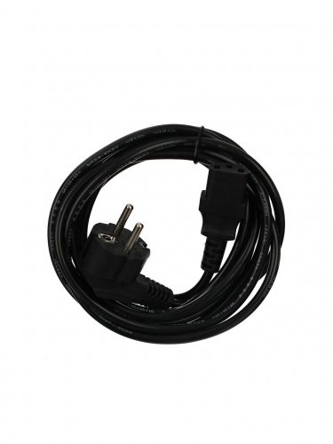 Кабель компьютер --> розетка 220V ( угловая Евровилка) <VDE> 3G*0,5mm2 VCOM <CE021-CU0.5-3> , 3,0 м (1/30) (CE021-CU0.5-3M) фото 2
