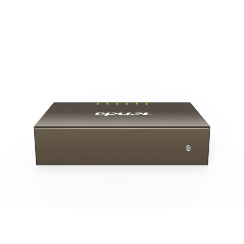 Коммутатор 5 портовый гигабитный неуправляемый TENDA TEG1005D gigabit 10/100/1000Mbps 5 port gigabit ethernet switch (1/60) фото 2