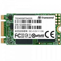 Внутренний SSD  Transcend  240GB  MTS420, SATA-III R/W - 500/560 MB/s, (M.2), 2242, 3D NAND (TS240GMTS420S)