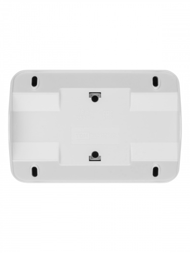 Розетка TDM угловая двойная 2П+З открытой установки с з/ш IP20 250В 16А белая "Ладога" (6/72) (SQ1801-0067) фото 6