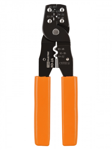 Клещи обжимные КО-2А, обжим неизолированных автоклемм 0,5-6 мм, "МастерЭлектрик" TDM (1/50) (SQ1001-0013) фото 5