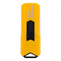 Флеш-накопитель USB  64GB  Smart Buy  Stream  жёлтый (SB64GBST-Y)