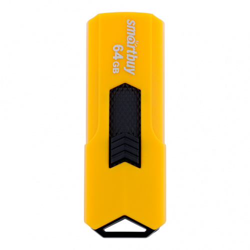 Флеш-накопитель USB  64GB  Smart Buy  Stream  жёлтый (SB64GBST-Y)