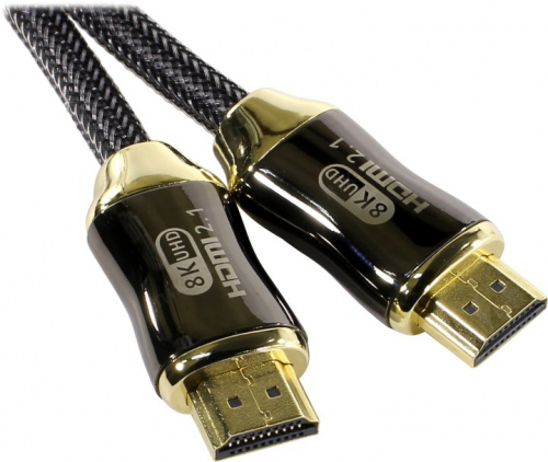 Кабель HDMI 19M/M,ver. 2.1, 8K@60 Hz 0.5m метал разъемы, нейлоновая оплетка TELECOM <TCG300-0.5M> (1/50) Кабель HDMI 19M/M,ver. 2.1, 8K@60 Hz 0.5m метал разъемы, нейлоновая оплетка TELECOM <TCG300-0.5M> (1/50)