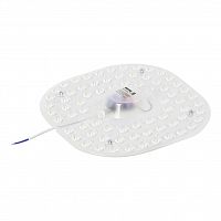 Модуль светодиодный SMARTBUY квадратный 36 Вт, 6500K, 220-240В, кол-во диодов: 72 шт, LED2835, 3200 лм, угол 120°, IC Driver, 210*210*30 мм, магнитное (SBL-M-36W-65K)