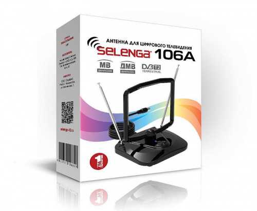 Антенна комнатная SELENGA 106А телевизионная (1/20) (4297) фото 2 Антенна комнатная SELENGA 106А телевизионная (1/20) (4297) фото 2