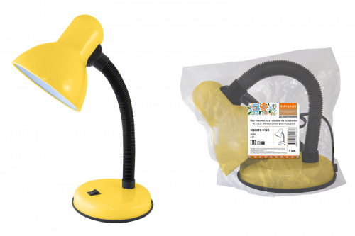 Светильник Народный настольный на основании 40Вт, E27, желтый, (мягкая упак.) (1/24) (SQ0337-0123) Светильник Народный настольный на основании 40Вт, E27, желтый, (мягкая упак.) (1/24) (SQ0337-0123)