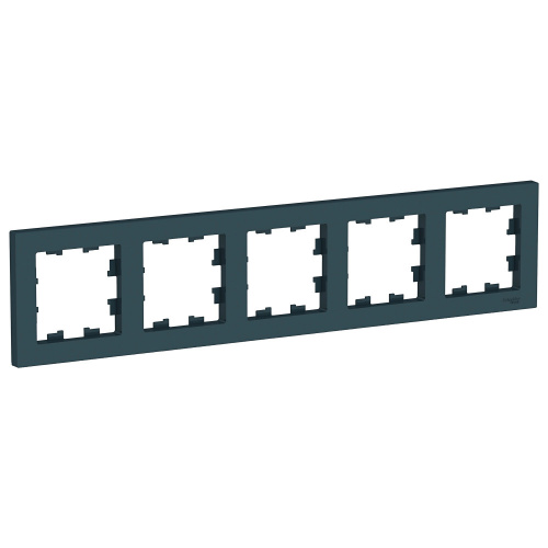 Рамка 5-м ATLASDESIGN универс. изумруд Systeme Electric ATN000805 (1/5/20) Рамка 5-м ATLASDESIGN универс. изумруд Systeme Electric ATN000805 (1/5/20)