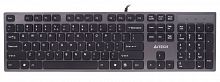 Клавиатура проводная A4TECH KV-300H USB slim, серая/черная (1/10)