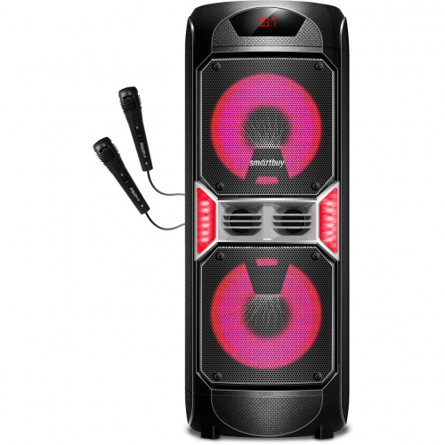 Портативная акустика напольная Smartbuy VOYAGER, 120 Вт, Bluetooth, MP3, FM-радио, 2 микрофона (SBS-5430) (1/1) фото 2