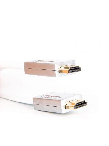 Кабель HDMI 19M/M ver 2.0, 3M, Aopen/Qust <ACG568F-S-3M> серебряно-белый Flat (1/30)