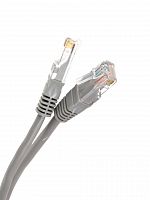 Патч-корд литой TELECOM UTP Кат. 5е, серый, 7.5 м. (1/75) (NA102--7.5M)