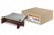 Светильник TDM НПБ 01-3х60-121 УХЛ4 "Бонсай-2" венге 3х60Вт IP20 (490х490х85) (SQ0303-0404)