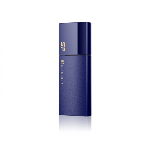 Флеш-накопитель USB 3.0  64GB  Silicon Power  Blaze B05  синий (SP064GBUF3B05V1D) фото 2