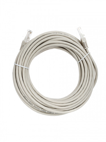 Патч-корд литой AOPEN UTP кат. 5е, серый, 10 м. (1/30) (ANP511_10M) фото 2 Патч-корд литой AOPEN UTP кат. 5е, серый, 10 м. (1/30) (ANP511_10M) фото 2