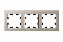 Рамка 3-м ATLASDESIGN Nature стекло шампань Systeme Electric ATN320503 (1)