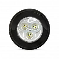 Фонарь SMARTBUY SBF-133-B пушлайт подсветка 3 Вт 3хAAA, черный шоу-бокс по 12шт (12/360)