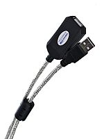 Кабель-адаптер AOPEN USB 2.0 - repeater (AM-AF), 10 м. (1/25) (ACU823-10M)