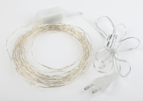 Гирлянда светодиодная ЭРА ENIN-10NM Нить 10 м мультиколор 220V (100/1800) (Б0047965) фото 6