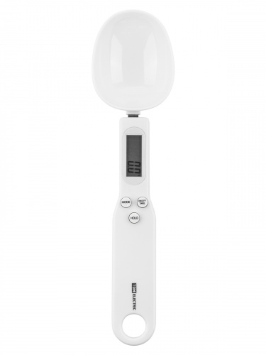 Весы электронные "Ложка", деление 0,1 г, макс. 500 г, белый, TDM (1/100) (SQ4025-0005) фото 5