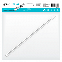 Шинопровод GAUSS накладной 1м белый (с адаптером питания и заглушкой) 1/20 (TR101)