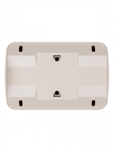 Розетка TDM угловая двойная 2П открытой установки с з/ш IP20 250В 10А сл. кость "Ладога" (6/72) (SQ1801-0242) фото 6