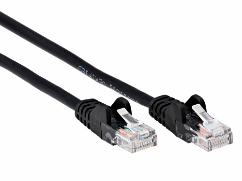 Патч-корд литой iOpen  UTP кат.5е 15м черный <ANP511_15M_BK> (1/20)