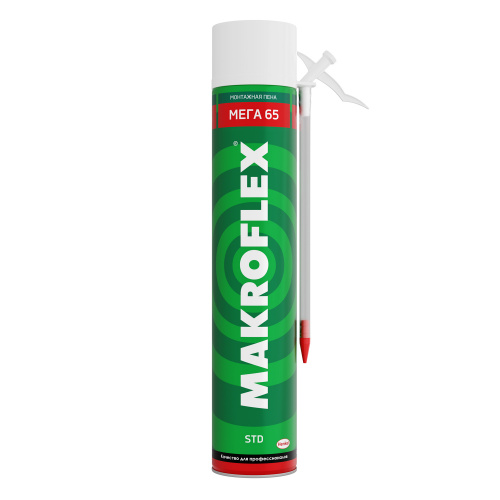 2598465 MAKROFLEX Пена монтажная МЕГА 65 СТД, 800мл (16/384) (Б0049249)