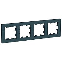 Рамка 4-м ATLASDESIGN универс. изумруд Systeme Electric ATN000804 (1/5/20)