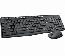 Комплект беспроводной Клавиатура + Мышь LOGITECH MK235, серая (1/8) (920-007948)