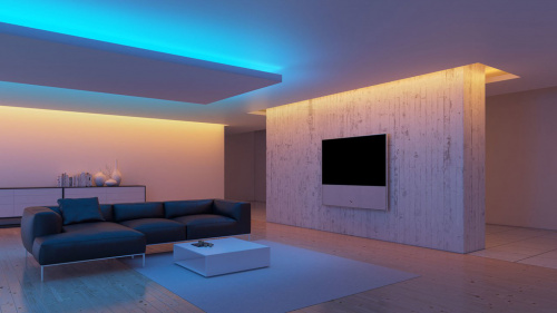 Лента светодиодная WOLTA Decor WLS5050-14,4W/RGB/24S60-01 SMD5050 14,4Вт RGB 24В IP65 60led/m 5000х10х2мм 1/100 фото 2