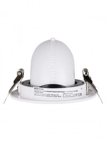 Светильник светодиодный TDM встраиваемый поворотный "Акцент-1" DSL-01-018-WW 18 Вт, 24°, 3000 К, 90 Ra, IP40, (1/40) (SQ0369-0400) фото 4 Светильник светодиодный TDM встраиваемый поворотный "Акцент-1" DSL-01-018-WW 18 Вт, 24°, 3000 К, 90 Ra, IP40, (1/40) (SQ0369-0400) фото 4