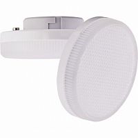 Лампа светодиодная ECOLA GX53 Premium 6,0W Tablet 220V 2800K матовое стекло (композит) 27x75(1/10/100) (T5UW60ELC)