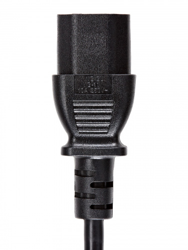Кабель компьютер - розетка 220V EU (угловой)<VDE> 3GX0,5mm2, 1,8m, медь, Telecom <TY021-CU0.5-1.8M>  (1/60) фото 5