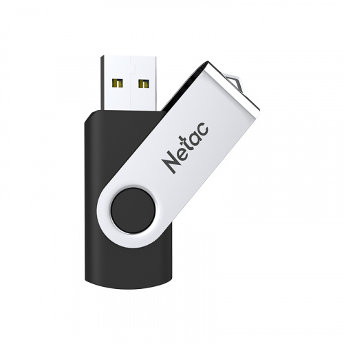 Флеш-накопитель USB  32GB  Netac  U505  чёрный/серебро (NT03U505N-032G-20BK)