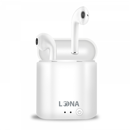 Беспроводные TWS-наушники Loona TWS-001white,Bluetooth, белые (1/100) Беспроводные TWS-наушники Loona TWS-001white,Bluetooth, белые (1/100)