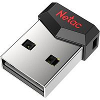 Флеш-накопитель USB  8GB  Netac  UM81  Ultra  чёрный  металл (NT03UM81N-008G-20BK)