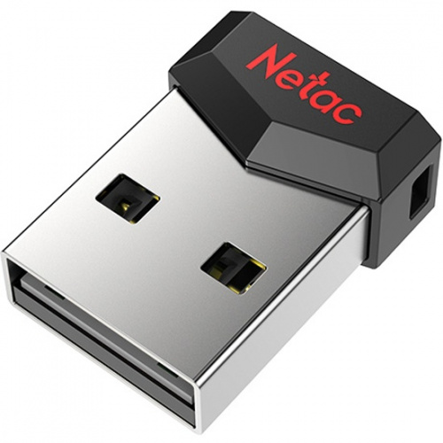 Флеш-накопитель USB  8GB  Netac  UM81  Ultra  чёрный  металл (NT03UM81N-008G-20BK)