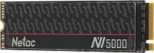 Внутренний SSD  Netac 1TB  NV5000T, PCIe x4, R/W - 4800/4600 MB/s, (M.2), 2280, TLC 3D NAND,  с радиатором (NT01NV5000T-1T0-E4X)