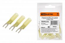 Наконечник НВИ-Т 6,0–4 вилка в термоусаживаемой манжете (100шт) TDM (1/100) (SQ0589-0106)